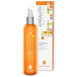 Andalou Naturals illuminating Toner Clementine Vitamin C Brighten Clean Beauty